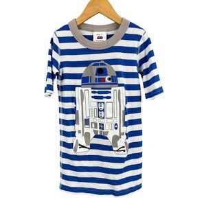 Hanna Andersson Star Wars R2-D2 Pajama Top Size 8 Kids Organic Cotton